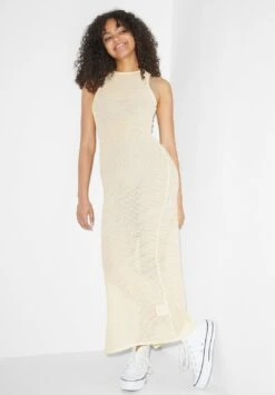 Vestido De Punto - Cremewhite