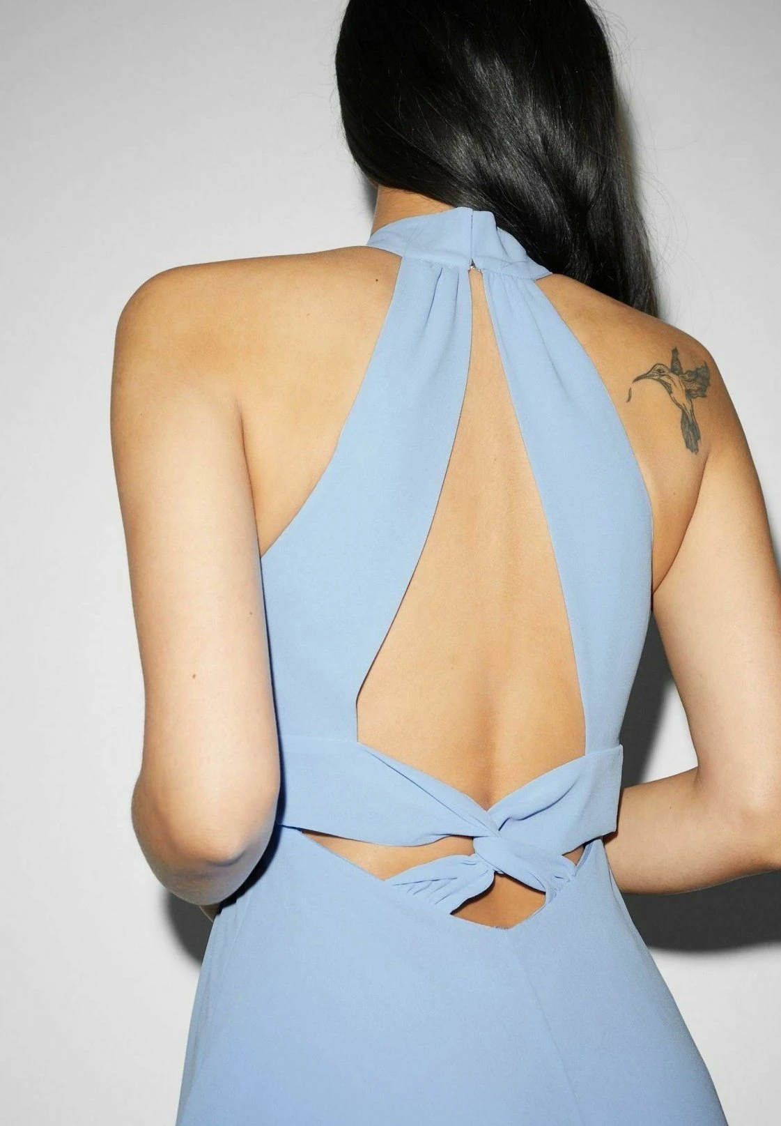 Vestido De Cóctel - Light Blue 5 Vestido De Cóctel - Light Blue - Imagen 3