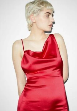 Vestido De Fiesta - Red -Clockhouse Ventas 2355a6d0b5574dc6ab328d5bfd97b1ad