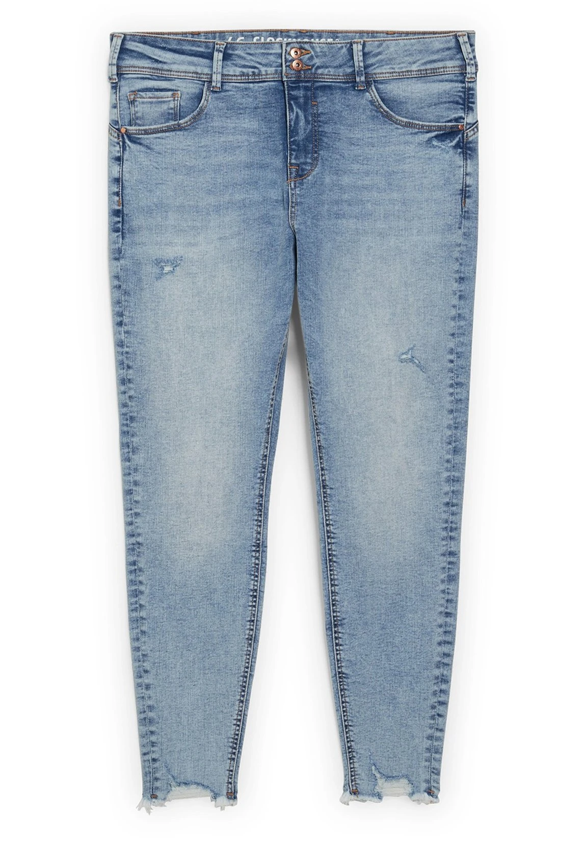 Vaqueros Slim Fit - Denim Light Blue 7 Vaqueros Slim Fit - Denim Light Blue - Imagen 5