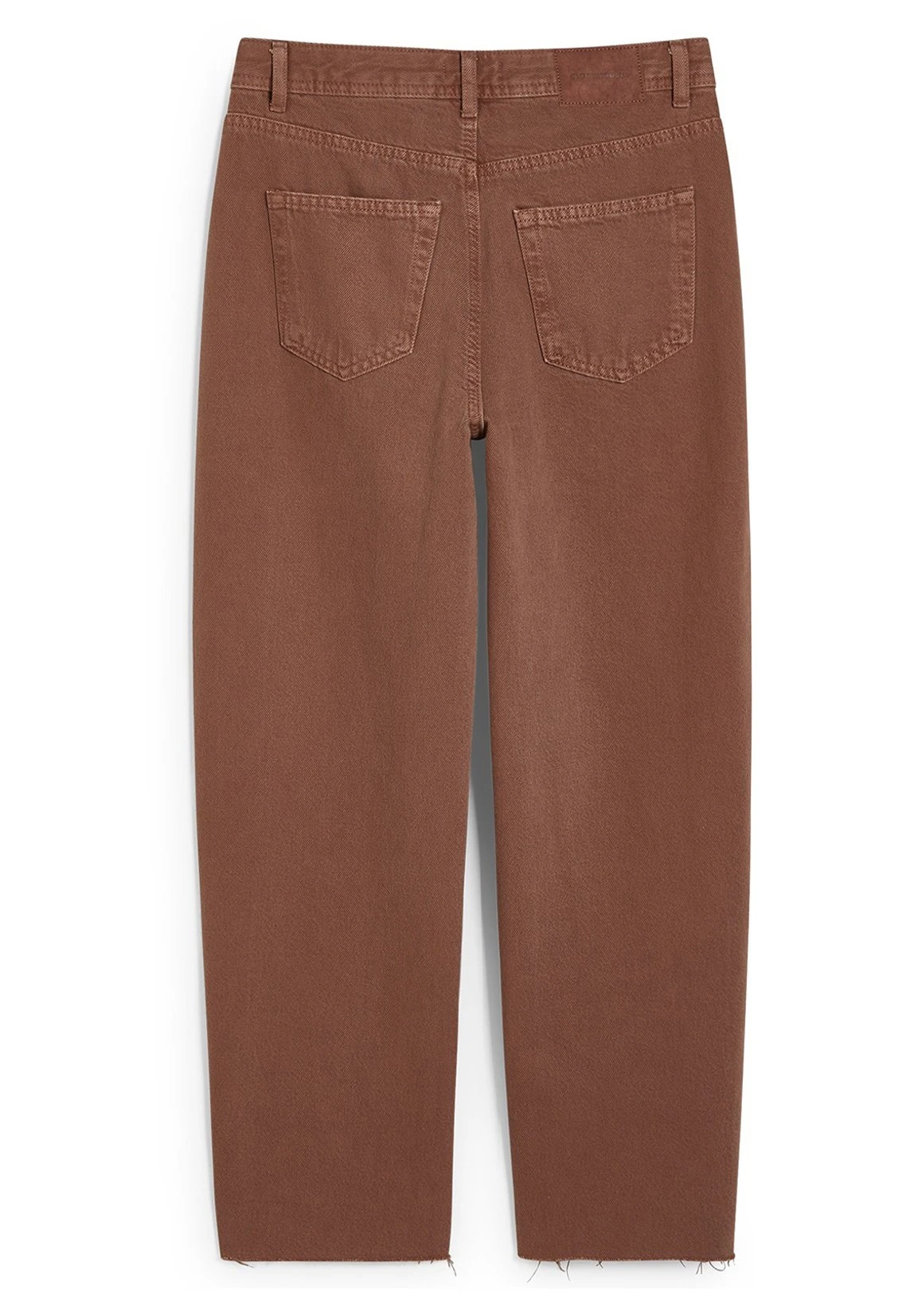 High Waist Trousers - Vaqueros Rectos - Beige 8 High Waist Trousers - Vaqueros Rectos - Beige - Imagen 6