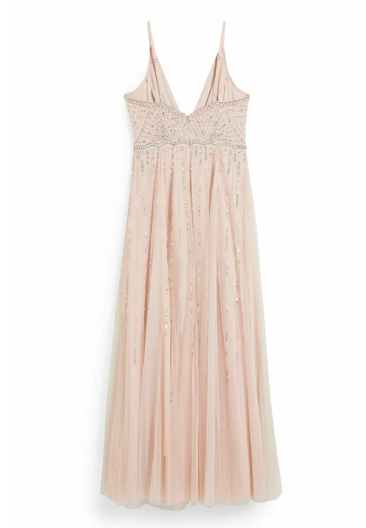 Vestido De Fiesta - Beige 6 Vestido De Fiesta - Beige - Imagen 4