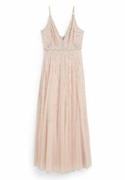 Vestido De Fiesta - Beige 12 Vestido De Fiesta - Beige -Clockhouse Ventas 52bcf201e1b34027b75b8be7f188767a