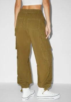 Pantalones Cargo - Green -Clockhouse Ventas 586b2e023a2b4f6ba3044780446c2a90