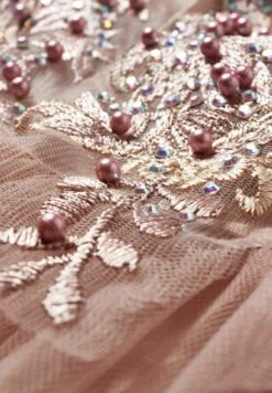 Vestido De Fiesta - Beige -Clockhouse Ventas 5d87258ba4ea41fd9dc73991fbe5fd11