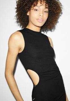 Vestido De Tubo - Black -Clockhouse Ventas 66191e0d55ac4b15998c0432d94eb6e3