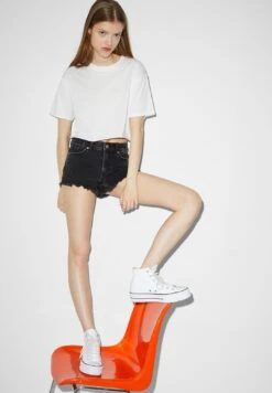 Shorts Vaqueros - Denim Dark Gray -Clockhouse Ventas 69232510bb5c4374b1d24fec3ceb1323