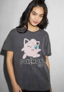 Pokémon - Camiseta Estampada - Gray