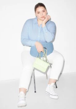 Camisa - White Light Blue 12 Camisa - White Light Blue -Clockhouse Ventas 7665aed76b2c4b6f86c73728b4eb2bcd