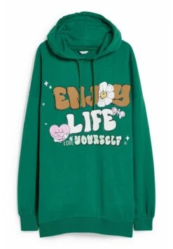 Jersey Con Capucha - Green -Clockhouse Ventas 7d069ea17ec54968b535bef9a042f40d