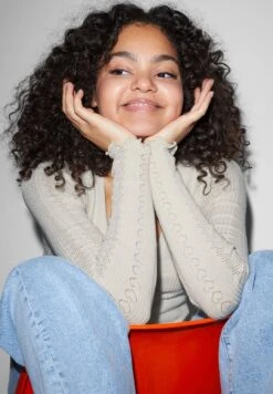 Chaqueta De Punto - White -Clockhouse Ventas 7de5fc9cee5a41dab0b01b8985f55e8e