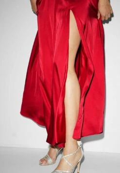 Vestido De Fiesta - Red -Clockhouse Ventas 8201e74c9b0b48c4bdf8bf16723a0d46