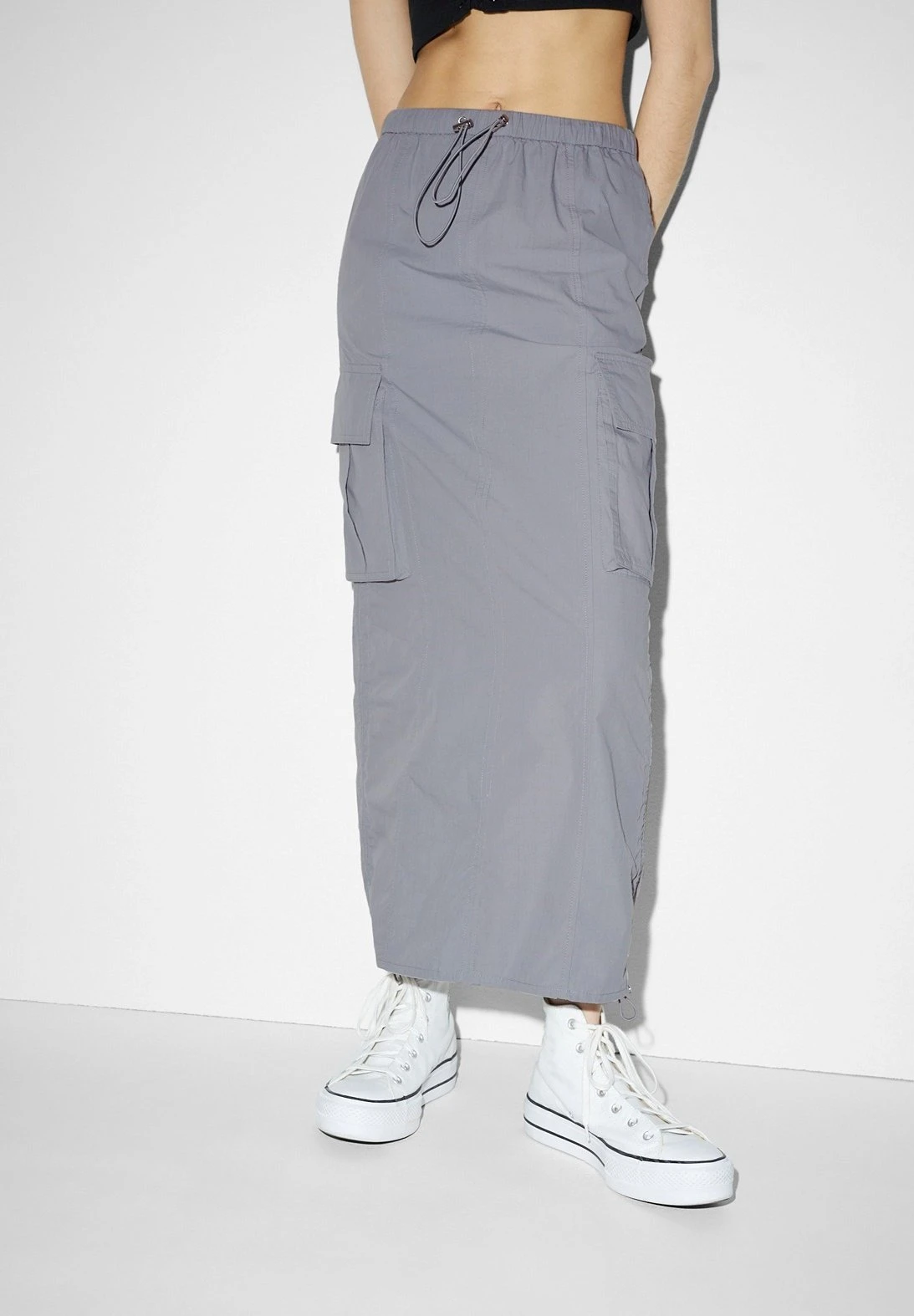 Falda De Tubo - Gray 3 Falda De Tubo - Gray