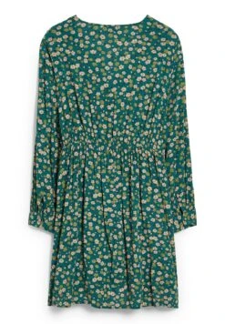 Vestido Informal - Green -Clockhouse Ventas 935f7264452e4d63996e30e914d207ab