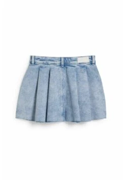 Falda Plisada - Denim Light Blue -Clockhouse Ventas a01f36445e1340a68499db1b410addc9