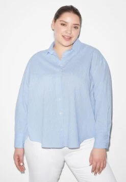 Camisa - White Light Blue