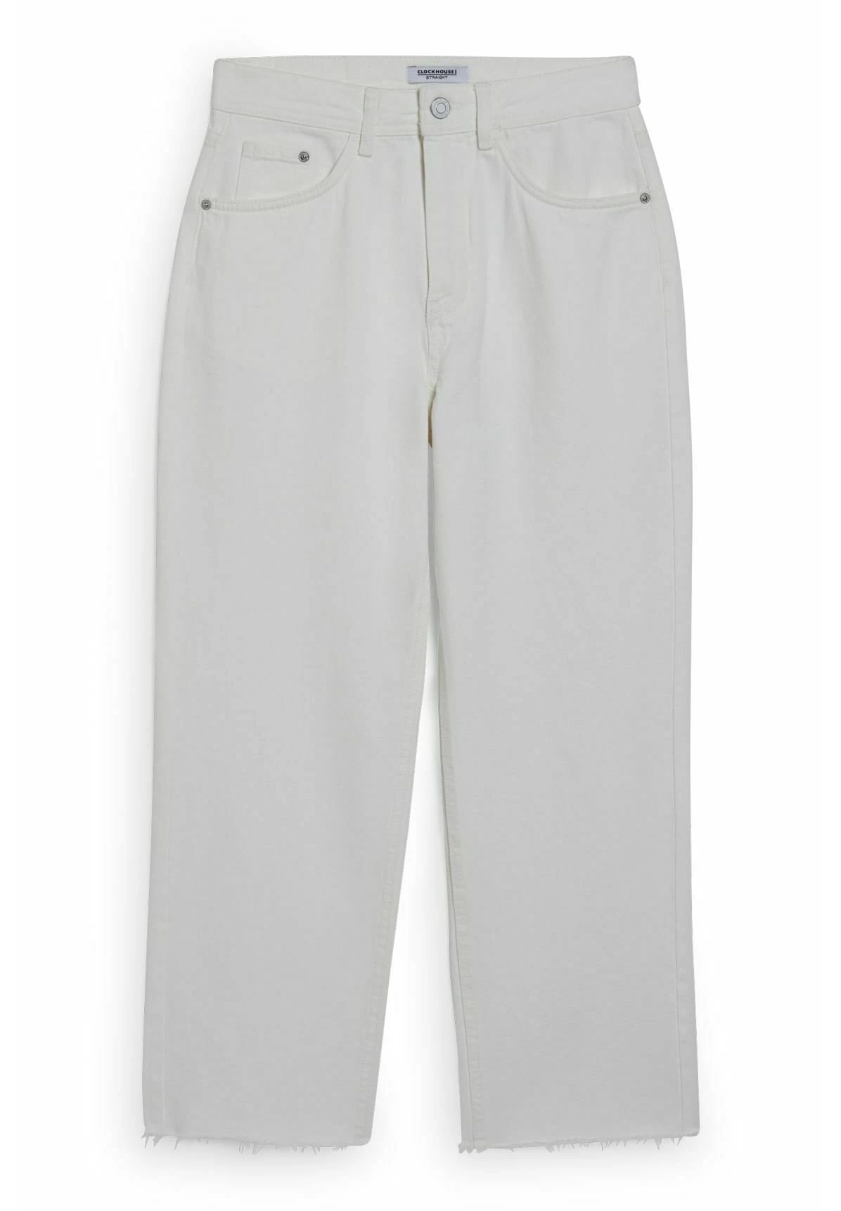 High Waist Trousers - Vaqueros Rectos - Cremewhite 3 High Waist Trousers - Vaqueros Rectos - Cremewhite