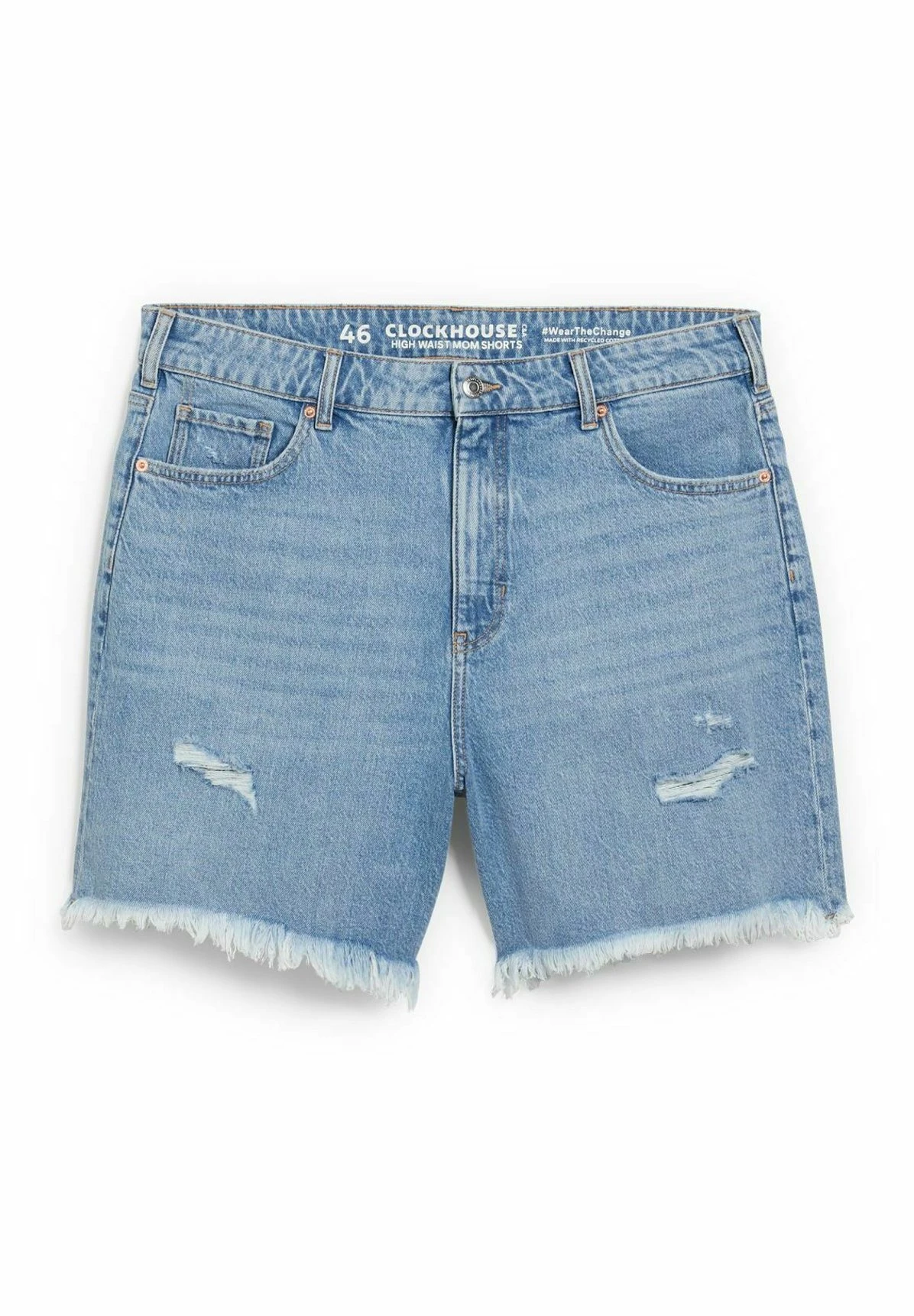 Shorts Vaqueros - Denim-Light Blue 7 Shorts Vaqueros - Denim-Light Blue - Imagen 5