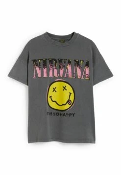 Nirvana - Camiseta Estampada - Gray 13 Nirvana - Camiseta Estampada - Gray -Clockhouse Ventas bf626a14e33f4092b459c687d46ff158