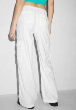 Pantalones Cargo - Cremewhite -Clockhouse Ventas c661272863a749e48d0715053bc66005