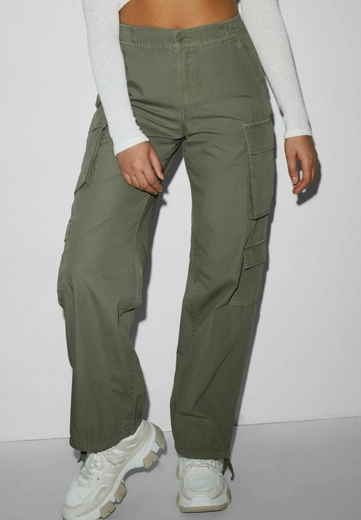Pantalones Cargo - Green 3 Pantalones Cargo - Green