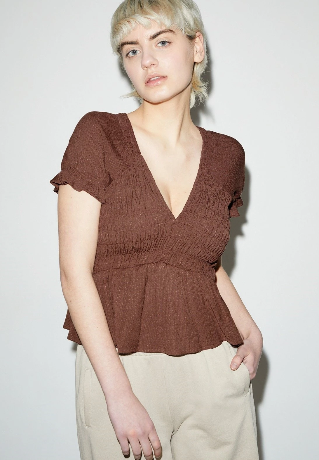 Blusa - Brown 3 Blusa - Brown