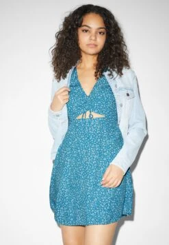 Vestido Informal - Dark Turquoise