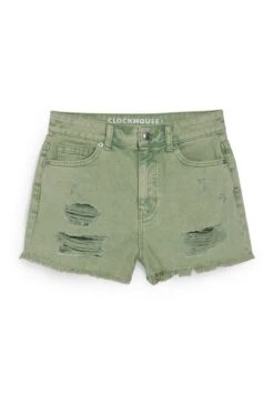 Shorts Vaqueros - Light Green -Clockhouse Ventas d32ccba24fba43d1a95da54c0d229314