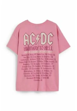 Ac/Dc - Camiseta Estampada - Rose -Clockhouse Ventas e173a89e5f4a4c4f803e220d7a9cbab4