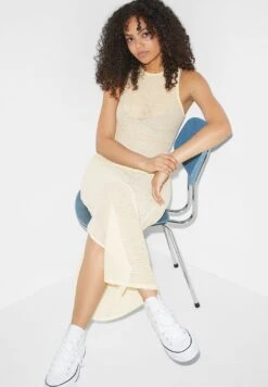 Vestido De Punto - Cremewhite -Clockhouse Ventas e1b8caedd2ae464fb4371ed99c89760d