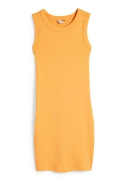 Vestido De Tubo - Orange -Clockhouse Ventas f362b05489384119b3ea2061dda7fb67