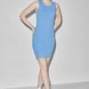 Vestido De Tubo - Blue