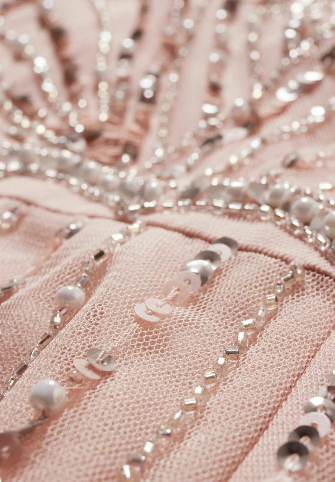 Vestido De Fiesta - Beige 8 Vestido De Fiesta - Beige - Imagen 6