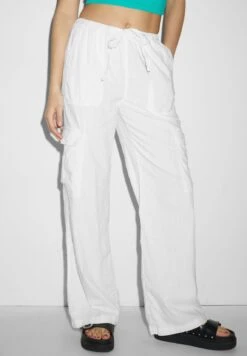 Pantalones Cargo - Cremewhite